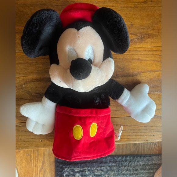 Walt Disney World Disneyland Vintage Plush Mickey Mouse Hand Puppet - Picture 2 of 6